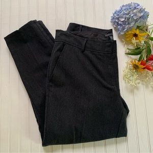 Eileen Fisher~Italian Wool + Linen Tapered Ankle Pants
